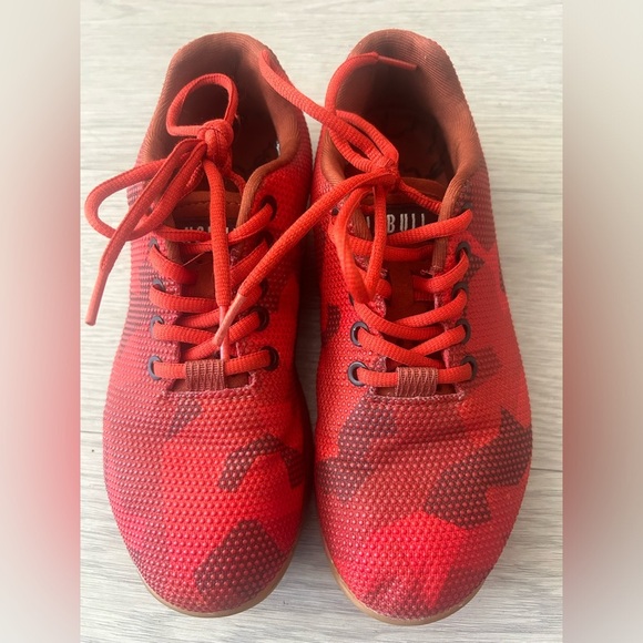 No Bull Project Fire (Red) Camouflage Trainer M5.5 W7 - Picture 3 of 8